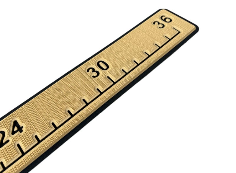 Next Level Inc . | Fish Ruler | SeaDek | 36 inch Fish Measurement Tool | Perfect for Boats and Kayaks | Camel/Black - Image 3